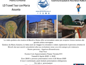 TOUR VISITA GUIDATA MOSTRA MUNCH A ROMA 2025